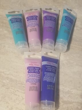 #Be You Fabric Paint Lot